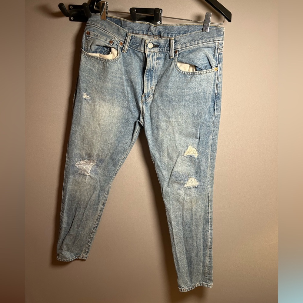 Levi's 512 Jeans with Distressed Details